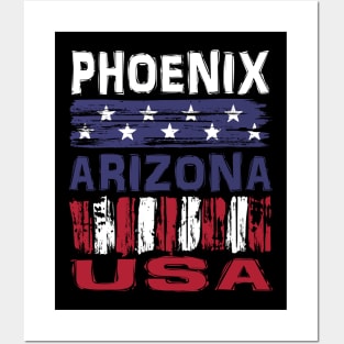 Phoenix Arizona USA T-Shirt Posters and Art